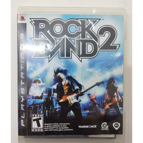 Rock Band 2 (Sony PlayStation 3, PS3) Music Rhythm Video Game - Picture 1 of 6
